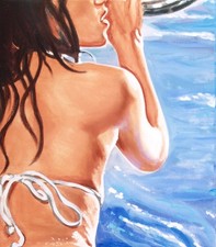 "FANTASIE DER SINNE" Bild Motiv No. 31 Akt Erotik Grafik Bild Erotic Graphic