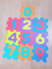 Puzzlematte Zahlen Puzzle