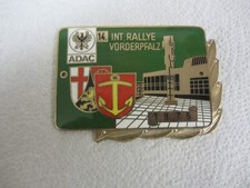 Rallye Plaketten