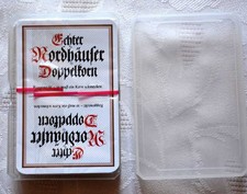 Skatblatt  -Karten Werbekarten