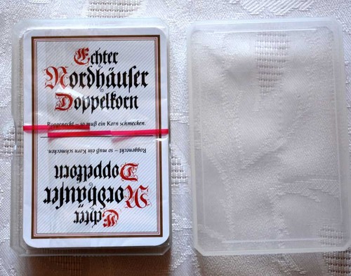 Skatblatt karten werbekarten - -karten,