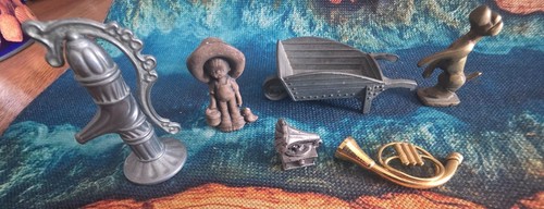 Miniatur figuren zinn messing - figuren,