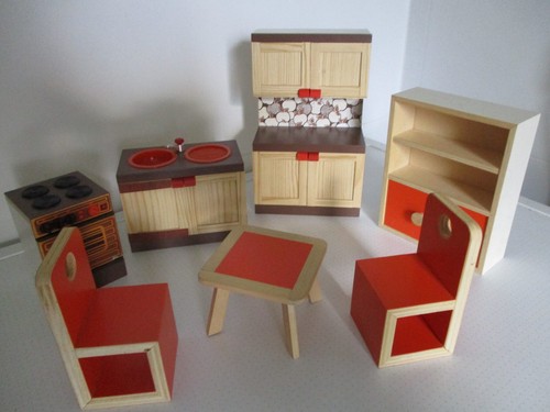 Puppenstubenmöbel küche - puppenstubenmöbel,