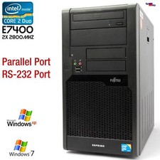 PC COMPUTER FUJITSU ESPRIMO P5730 D2811 160GB  RS-232 PARALLEL PORT WINDOWS XP