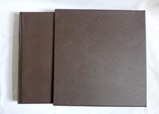 braunes Lindner Vordruckalbum BRD 1972 - 1982 mit Schutzkassette und Inhalt!!!