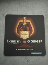 Bierdeckel Coaster Beermat Hennessy + Ginger  #1004#