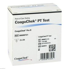 COAGUCHEK PT Test 2X24 St PZN