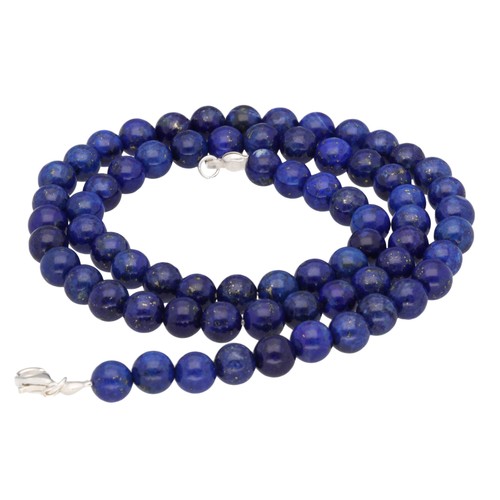Lapislazuli kugelkette mm - kugelkette, Ø