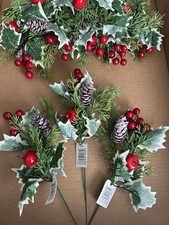 6x Nelken Farnbündel