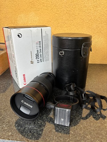 Canon 200mm usm - ef, f/2.8l