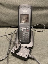 Gigaset E49H Mobilteil und Basisstation - Schwarz (S30852-H2154-B101)