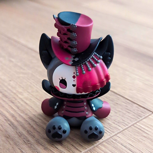 Katze deko figur bloo gothic - "bloo",