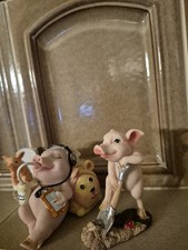 Deko 3 Kleine Schweinchen