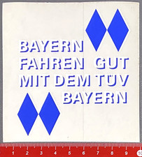 TÜV Bayern    alter Aufkleber