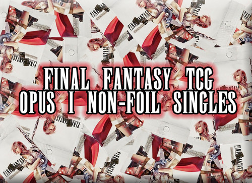 Final fantasy tcg trading card - final,