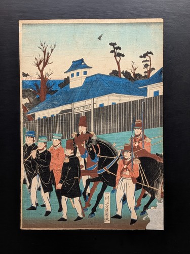 Japanischer ukiyo - japanischer, ukiyo-e