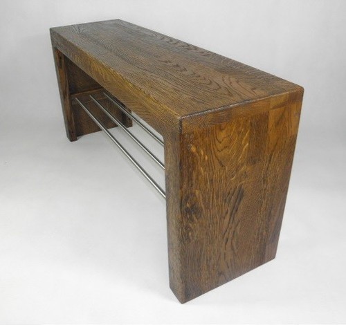 Sitzbank holzbank eiche - holzbank,
