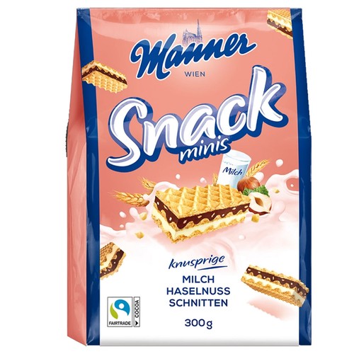 Manner snack minis - snack, mit