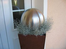 Edelstahlkugel Schwimmkugel Silberkugel Kugel Garten 4-60 cm