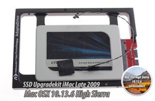 500 GB SSD Upgradekit iMac 21.5" A1311 / iMac 27" A1312 Late 2009  OSX 10.13.6