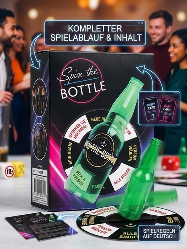 Spin the bottle flaschendrehen - spin,
