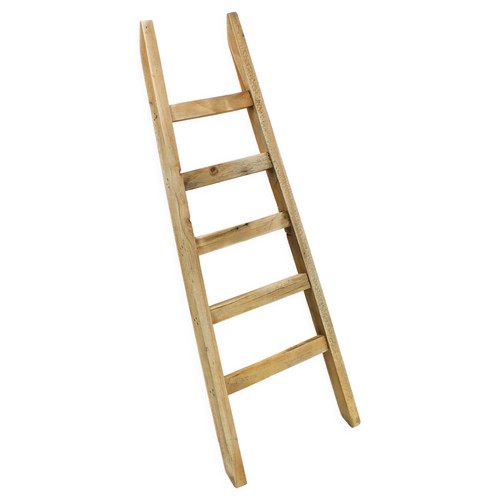 Holz dekoleiter natur - klein,