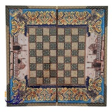 backgammon holz handarbeit