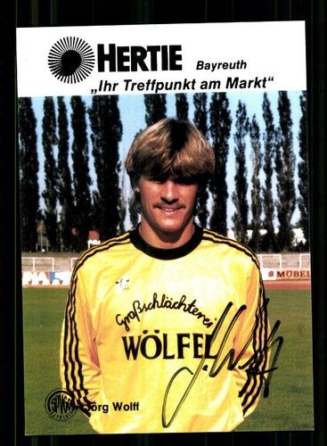 Jörg wolff autogrammkarte - jörg,
