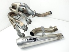 Shark Auspuffanlage Kawasaki ZX10R ZXT00D 06-07 exhaust tuning  ellbow Krümmer