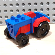 LEGO Duplo Traktor blau rot
