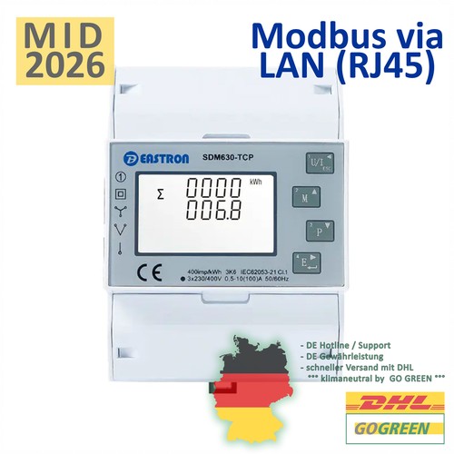 Eastron sdm630 tcp - eastron, sdm630-tcp