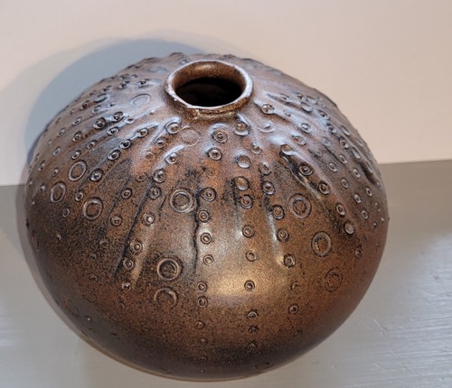 Vase ton handarbeit - vase,