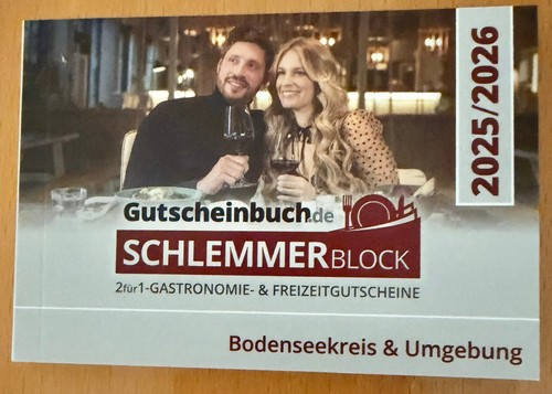 Gutscheinbuch schlemmerblock - gutscheinbuch,
