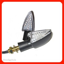 2x weisse mini LED BLINKER 12V