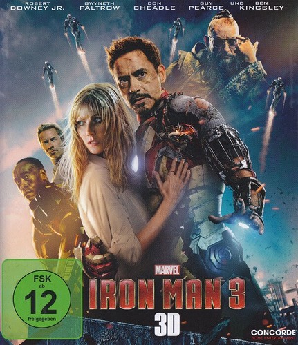 Iron man blu ray - 3, (blu-ray