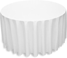 Runde Tischdecke Polyester Tischtuch Tischbezug  Ø240 cm
