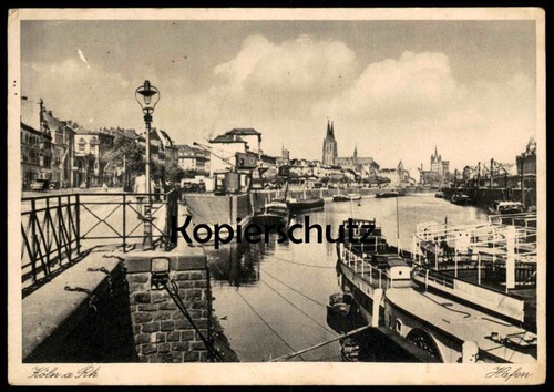 Alte postkarte köln rhein - postkarte,