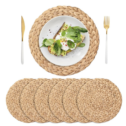 Platzset rund geflochten