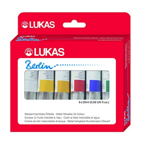 Lukas berlin ölfarbe 6x20ml - lukas,