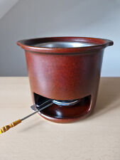 Scheurich Keramik Fondue Schokoladen  mit Edelstahleinsatz, Topf KERA