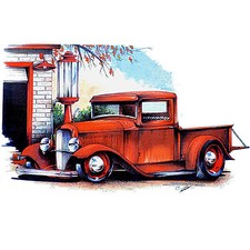 * Vintage Truck T-Shirt Hot