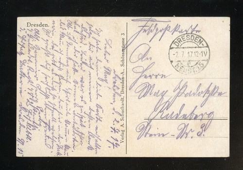 Feldpost postkarte - 1.wk,