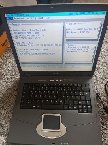 Acer travelmate 290 samsung - 290,
