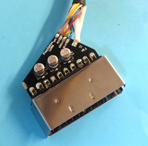 Playstation rgb scart kabel - kabel,