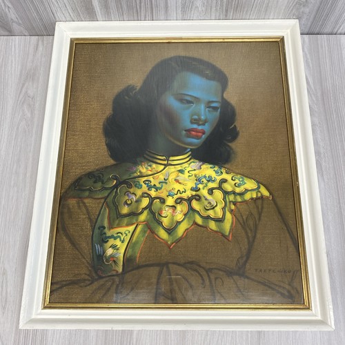 Vintage 1960er green lady - vintage,
