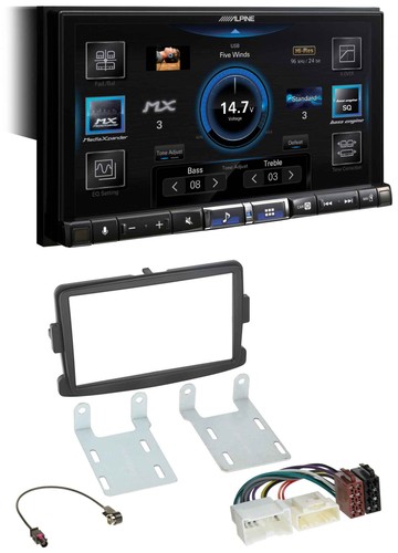 Alpine dab 2din - usb, bluetooth