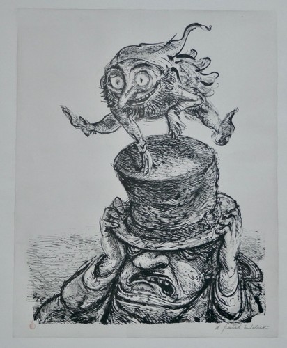 Paul weber original - a.,