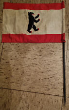 Berlin Berliner Fahne  Berlinerfahne Drittes Reich 2WK 62 X 40 cm  K001-213