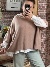 ITALY Poncho - Pullover Amalia