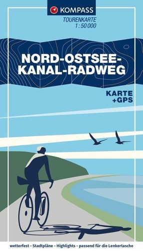 Kompass fahrrad tourenkarte - kompass, fahrrad-tourenkarte